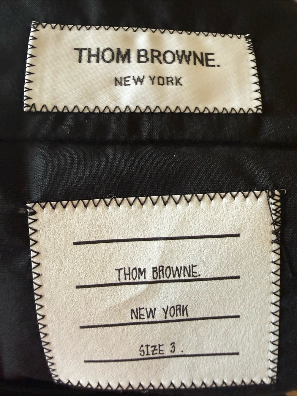 THOM BROWNE Dark Grey Super 120s Twill Classic Backstrap Wool Shorts Size 3 - Picture 7 of 8